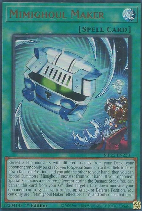 Mimighoul Maker - MP25-EN238 - Ultra Rare 1st Edition
