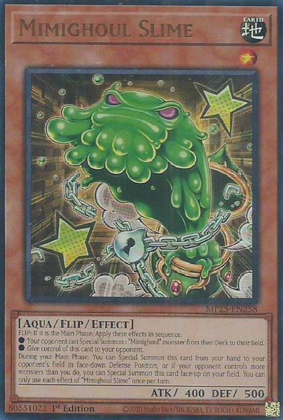 Mimighoul Slime - MP25-EN258 - Ultra Rare 1st Edition
