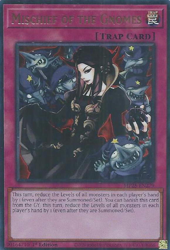 Mischief of the Gnomes - MP25-EN279 - Ultra Rare 1st Edition