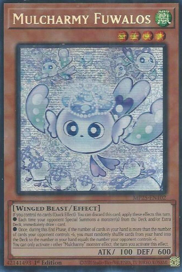 Mulcharmy Fuwalos - MP25-EN102 - Prismatic Secret Rare 1st Edition (PRE-ORDER) (DELAYED)