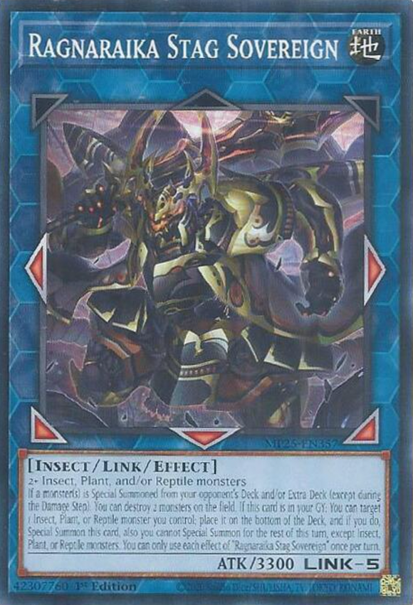 Ragnaraika Stag Sovereign - MP25-EN357 - Common 1st Edition