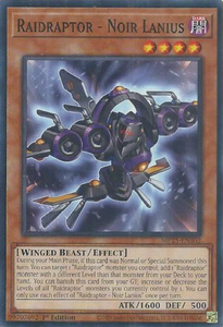 Raidraptor - Noir Lanius - MP25-EN302 - Common 1st Edition