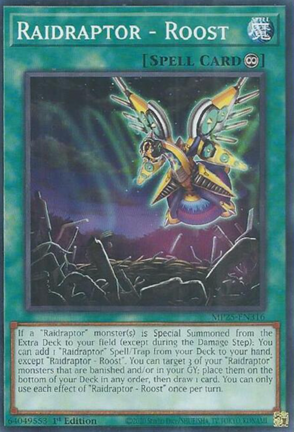Raidraptor - Roost - MP25-EN316 - Common 1st Edition