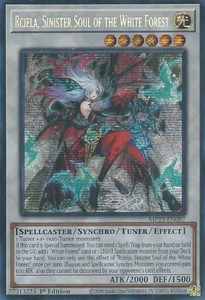 Rciela, Sinister Soul of the White Forest - MP25-EN087 - Prismatic Secret Rare 1st Edition