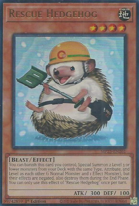 Rescue Hedgehog - MP25-EN261 - Ultra Rare 1st Edition