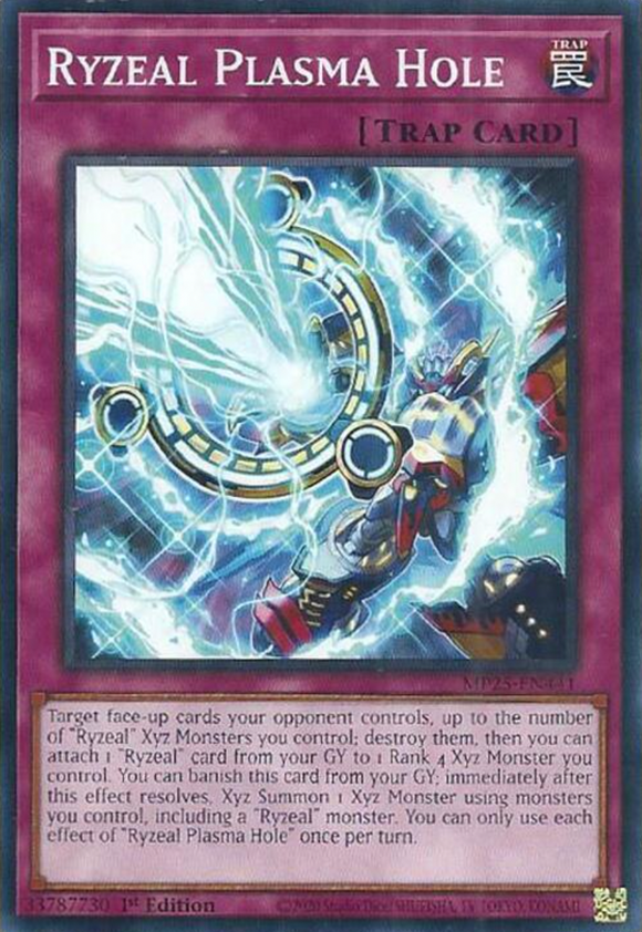 Ryzeal Plasma Hole - MP25-EN441 - Common 1st Edition