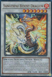 Sangenpai Bident Dragion - MP25-EN190 - Ultra Rare 1st Edition