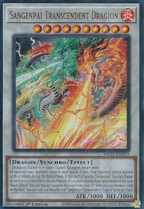 Sangenpai Transcendent Dragion - MP25-EN191 - Ultra Rare 1st Edition
