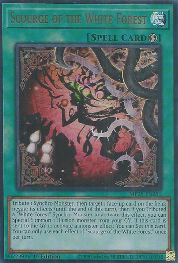 Scourge of the White Forest - MP25-EN250 - Ultra Rare 1st Edition