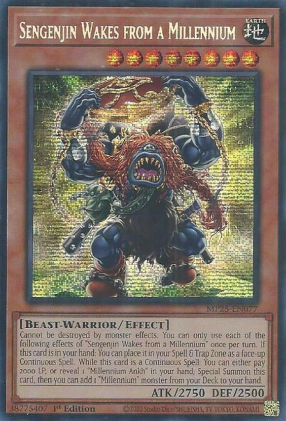Sengenjin Wakes from a Millennium - MP25-EN077 - Prismatic Secret Rare 1st Edition (PRE-ORDER) (DELAYED)