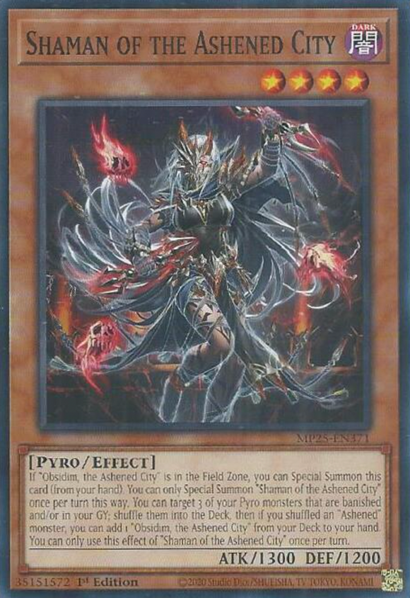 Shaman of the Ashened City - MP25-EN371 - Common 1st Edition