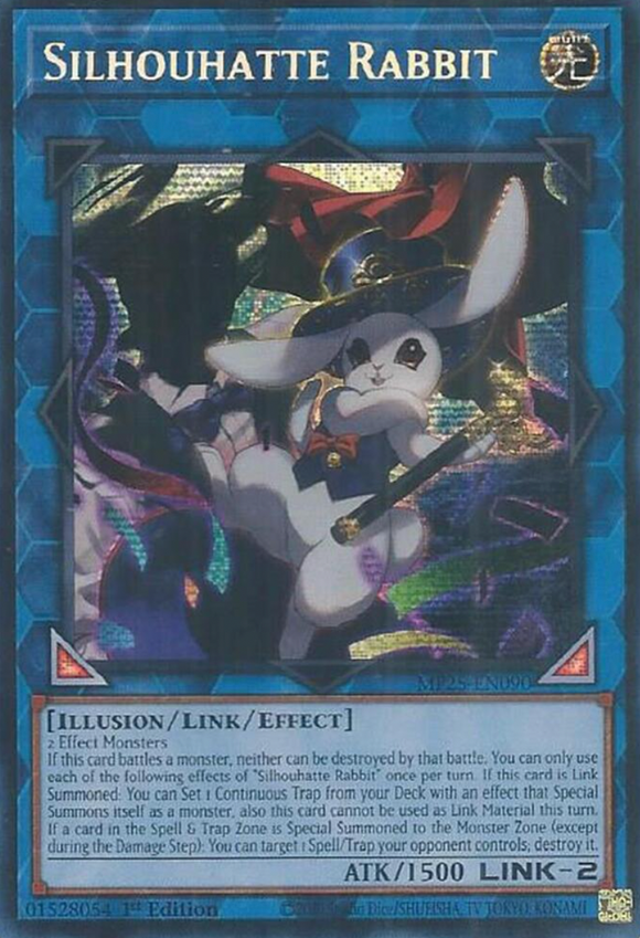 Silhouhatte Rabbit - MP25-EN090 - Prismatic Secret Rare 1st Edition (PRE-ORDER) (DELAYED)