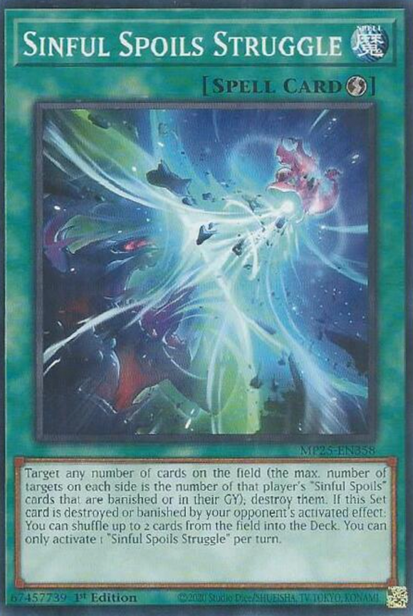 Sinful Spoils Struggle - MP25-EN358 - Common 1st Edition