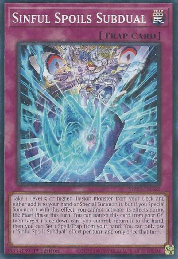 Sinful Spoils Subdual - MP25-EN362 - Common 1st Edition
