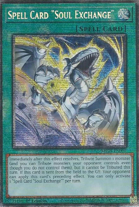 Spell Card “Soul Exchange” - MP25-EN007 - Starlight Rare 1st Edition (PRE-ORDER) (DELAYED)