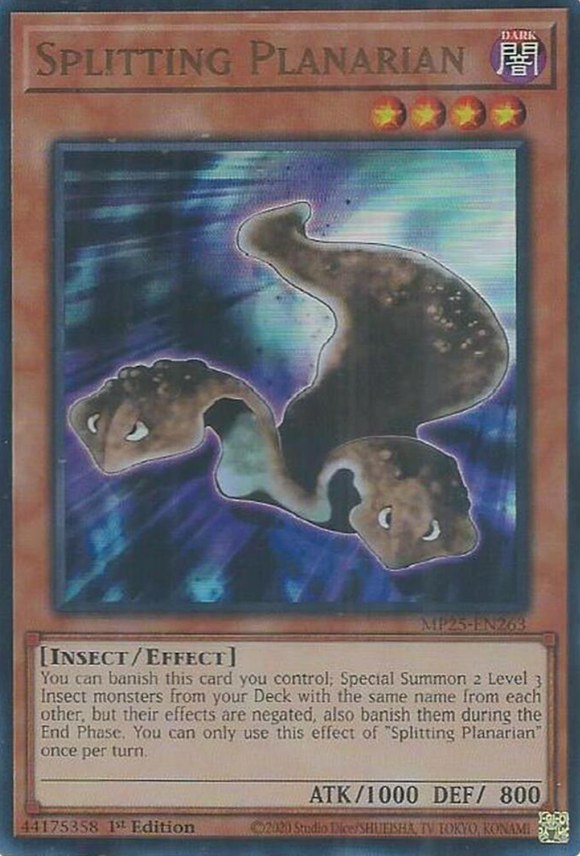 Splitting Planarian - MP25-EN263 - Ultra Rare 1st Edition