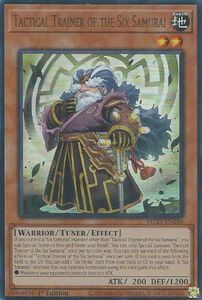 Tactical Trainer of the Six Samurai - MP25-EN246 - Ultra Rare 1st Edition