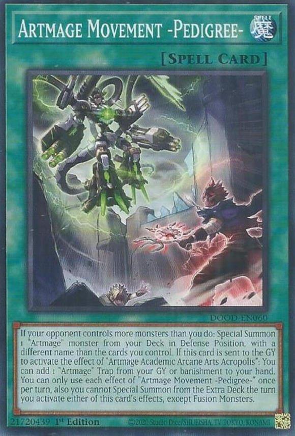 Artmage Movement -Pedigree- - DOOD-EN060 - Common 1st Edition