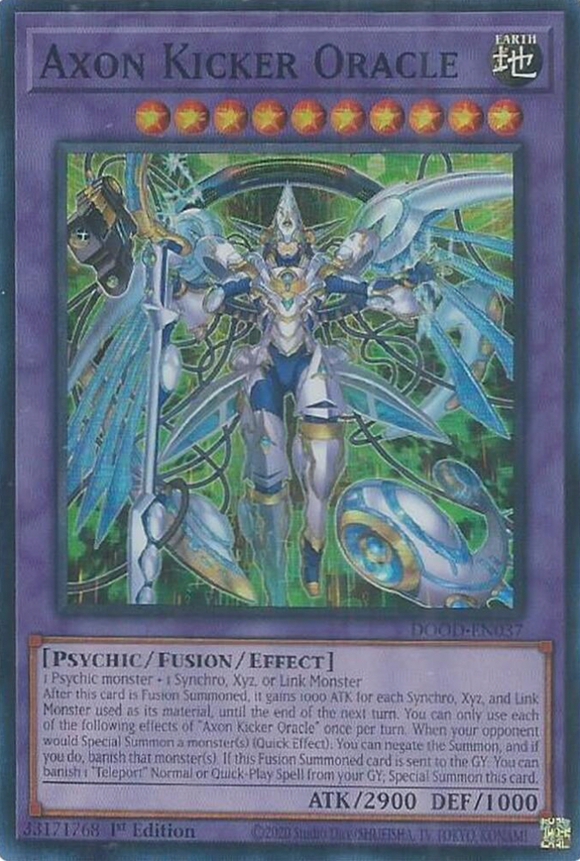 Axon Kicker Oracle - DOOD-EN037 - Super Rare 1st Edition