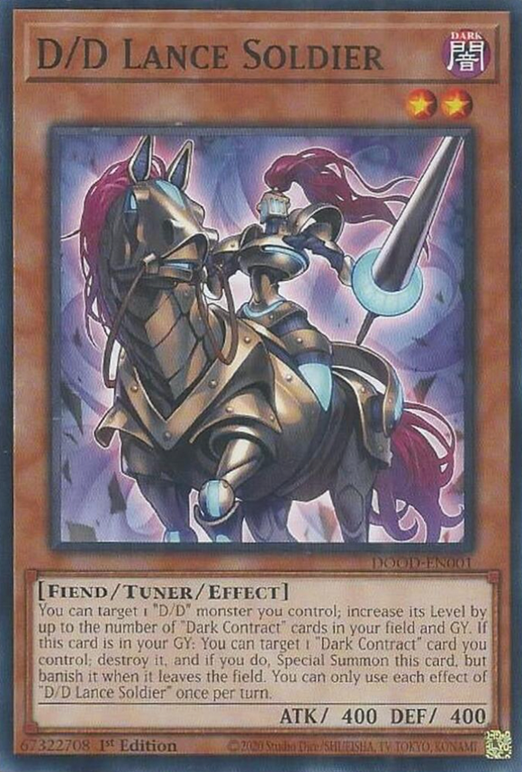 D/D Lance Soldier - DOOD-EN001 - Common 1st Edition