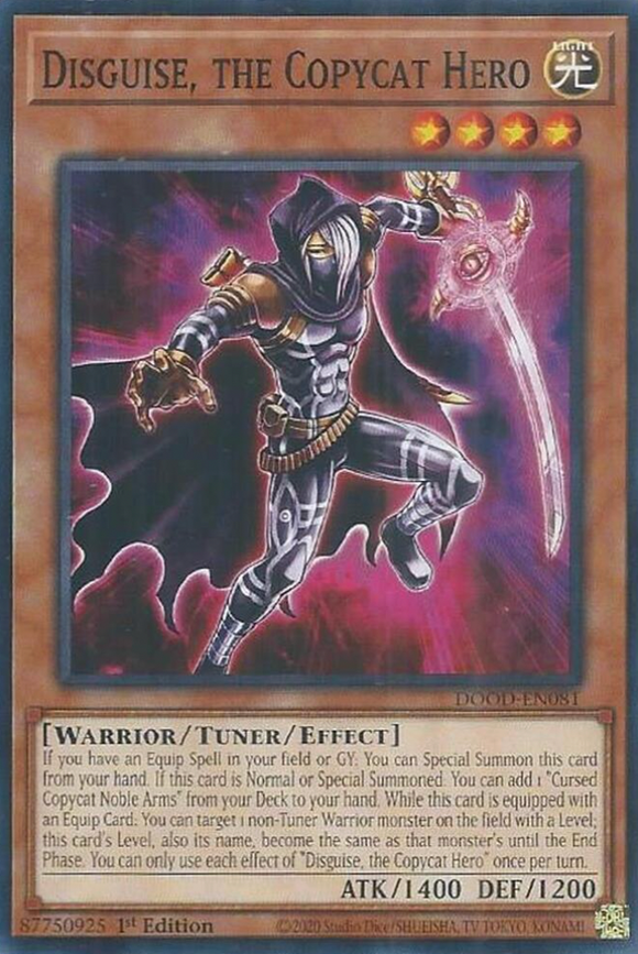 Disguise, the Copycat Hero - DOOD-EN081 - Common 1st Edition