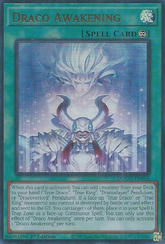 Draco Awakening - DOOD-EN064 - Ultra Rare 1st Edition