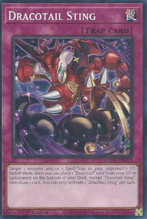 Dracotail Sting - DOOD-EN077 - Common 1st Edition