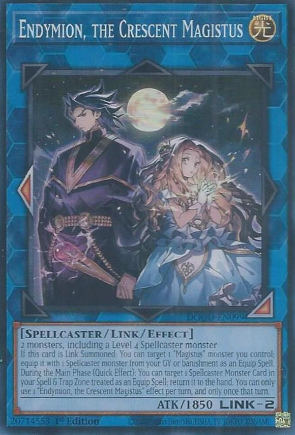 Endymion, the Crescent Magistus - DOOD-EN099 - Super Rare 1st Edition