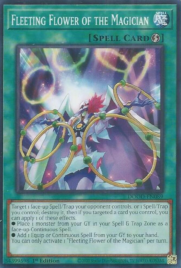 Fleeting Flower of the Magician - DOOD-EN089 - Common 1st Edition