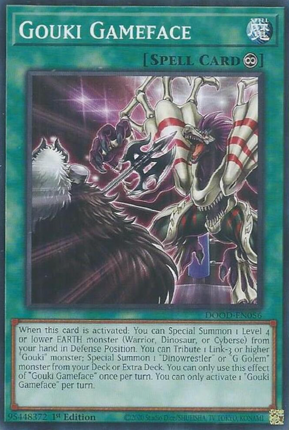 Gouki Gameface - DOOD-EN056 - Common 1st Edition