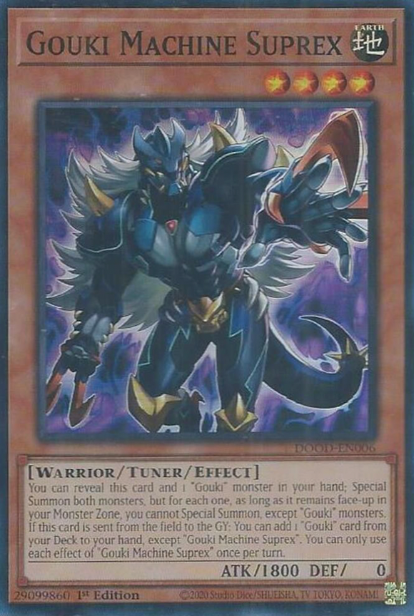 Gouki Machine Suprex - DOOD-EN006 - Super Rare 1st Edition