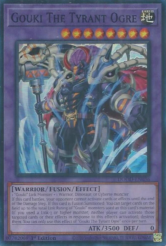 Gouki The Tyrant Ogre - DOOD-EN036 - Super Rare 1st Edition