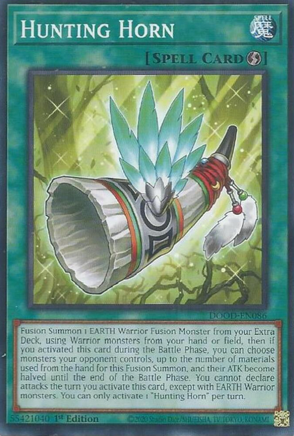 Hunting Horn - DOOD-EN086 - Common 1st Edition