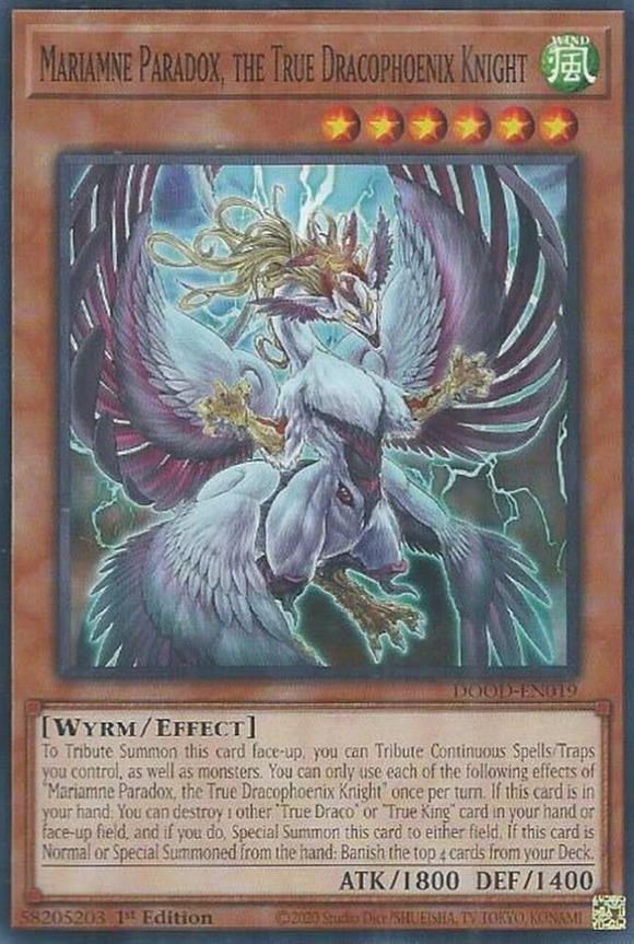 Mariamne Paradox, the True Dracophoenix Knight - DOOD-EN019 - Common 1st Edition