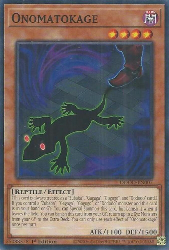 Onomatokage - DOOD-EN007 - Common 1st Edition