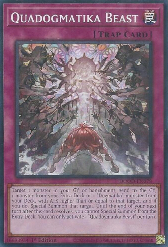 Quadogmatika Beast - DOOD-EN078 - Common 1st Edition