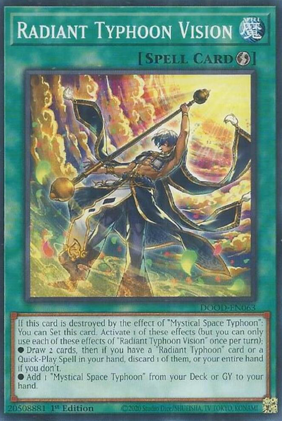 Radiant Typhoon Vision - DOOD-EN063 - Common 1st Edition