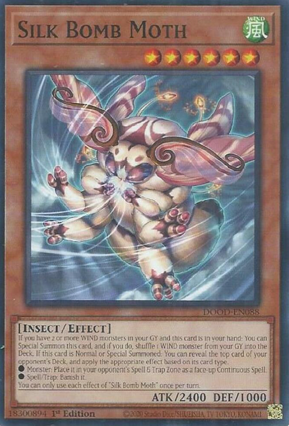 Silk Bomb Moth - DOOD-EN088 - Common 1st Edition