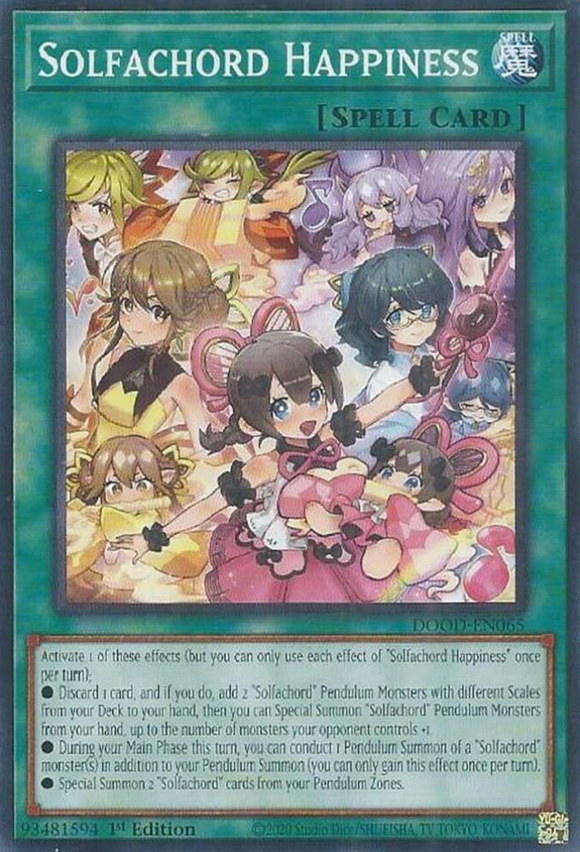 Solfachord Happiness - DOOD-EN065 - Common 1st Edition