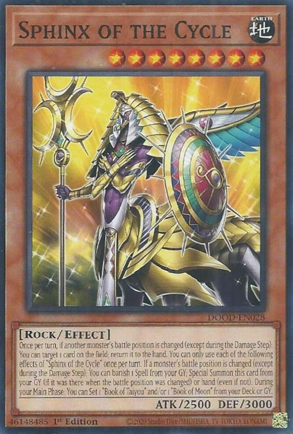 Sphinx of the Cycle - DOOD-EN028 - Common 1st Edition