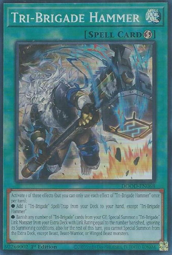 Tri-Brigade Hammer - DOOD-EN068 - Super Rare 1st Edition