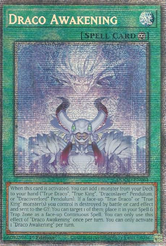 Draco Awakening - DOOD-EN064 - Starlight Rare 1st Edition