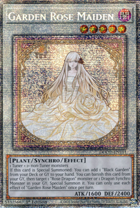 Garden Rose Maiden - DOOD-EN101 - Starlight Rare 1st Edition
