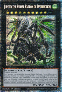 Jupiter the Power Patron of Destruction - DOOD-EN044 - Starlight Rare 1st Edition