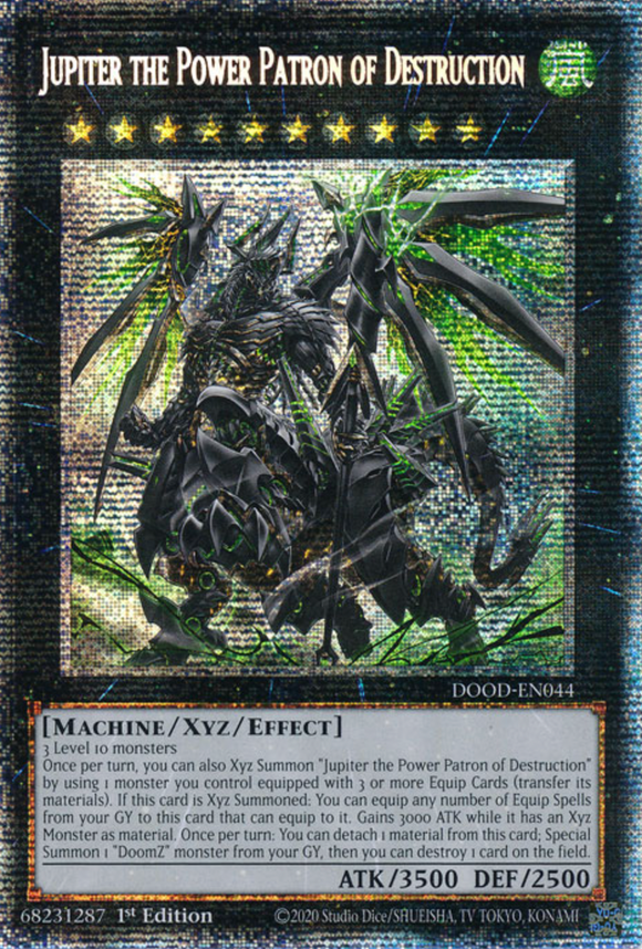 Jupiter the Power Patron of Destruction - DOOD-EN044 - Starlight Rare 1st Edition