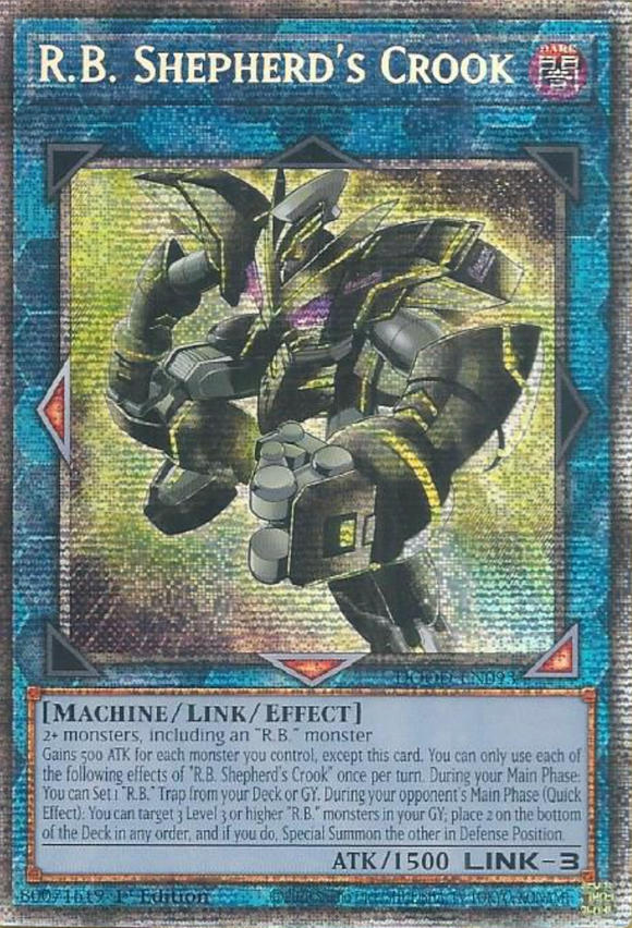 R.B. Shepherd's Crook - DOOD-EN093 - Starlight Rare 1st Edition