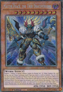 Master Peace, the True Dracoverlord - DOOD-EN018 - Starlight Rare 1st Edition