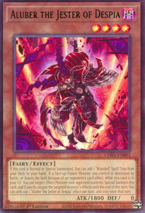 Aluber the Jester of Despia - CH01-EN003 - Ultra Rare 1st Edition