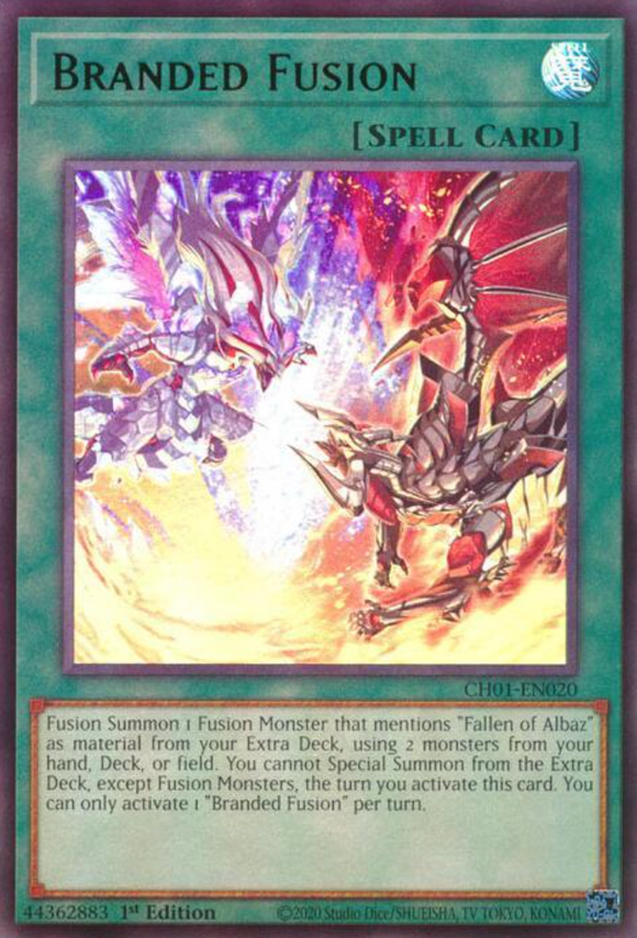 Branded Fusion - CH01-EN020 - Ultra Rare 1st Edition