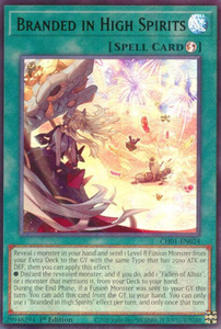 Branded in High Spirits - CH01-EN024 - Ultra Rare 1st Edition